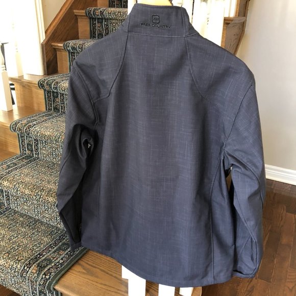 SALE 2 for $26 / 3 for $33 - Men's Grey Jacket / Coat, Size Medium - Like New - Picture 2 of 6